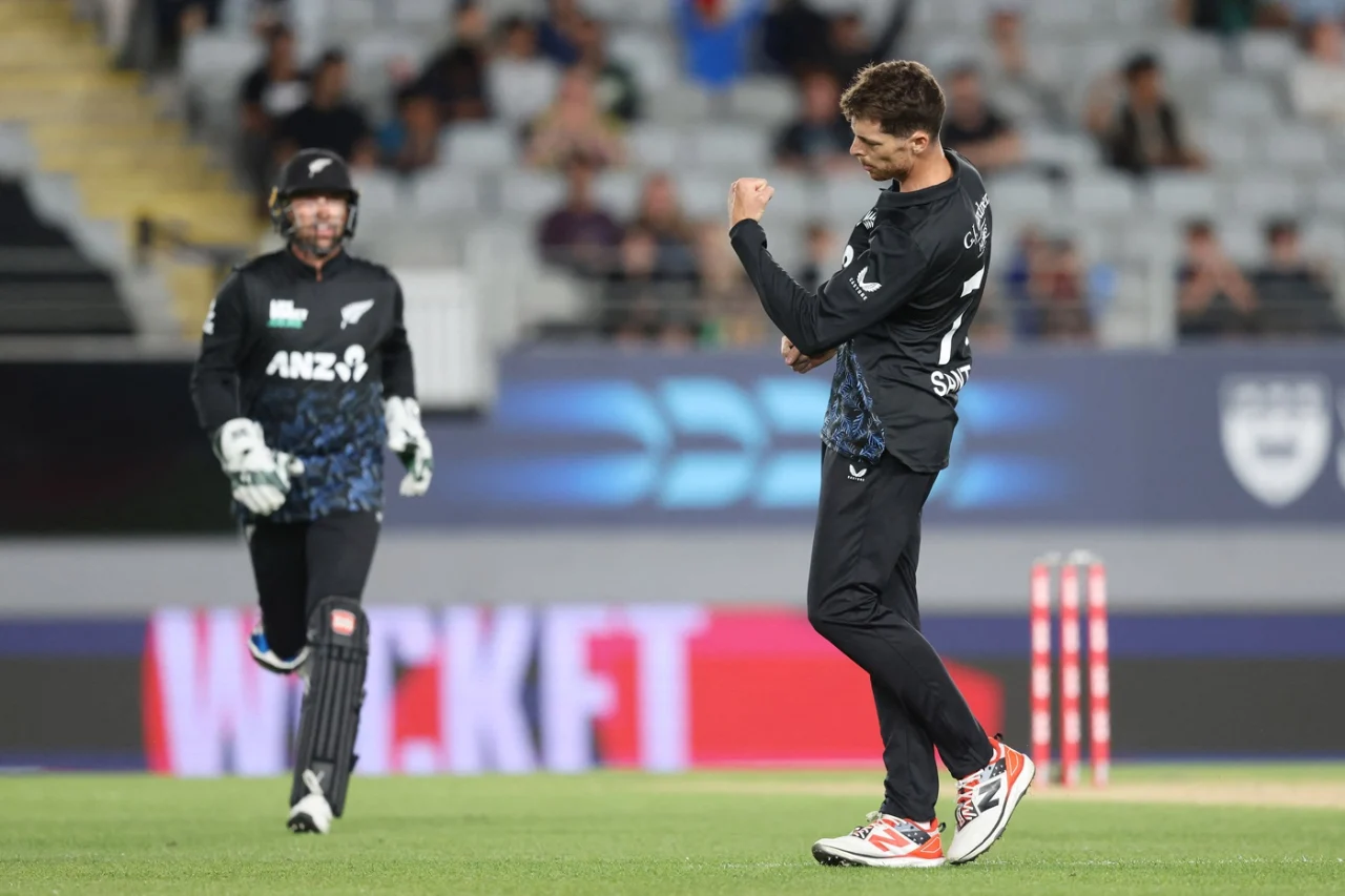 AI Simulation, New Zealand vs United Arab Emirates | Santner leads from front as New Zealand seal Chepauk contest