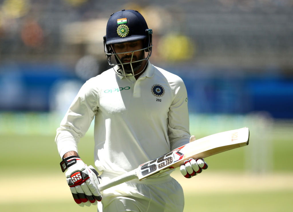 Hanuma Vihari replaced injured Virat Kohli in the Johannesburg Test