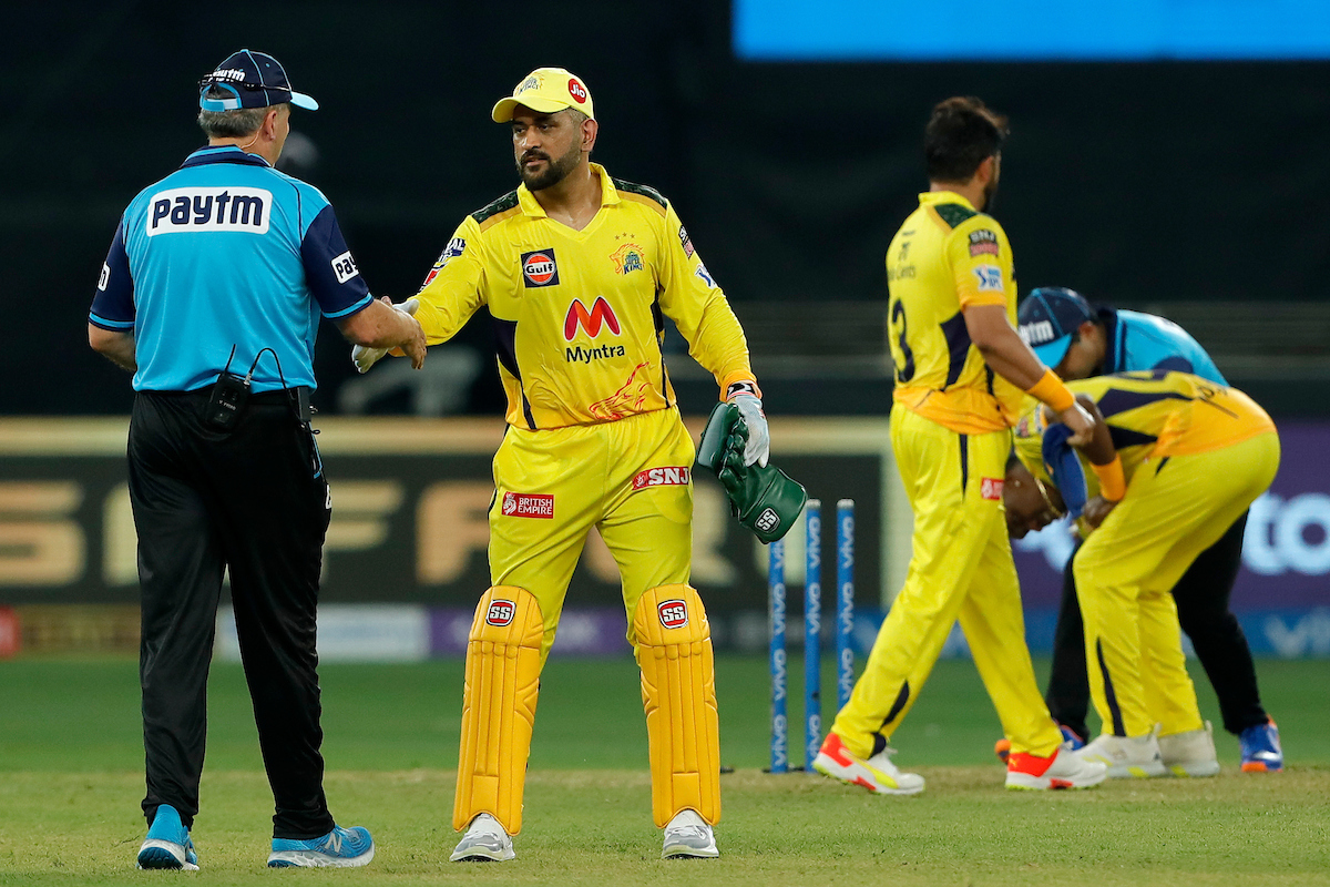CSK defeated Mumbai Indians by 20 runs to go top of points table