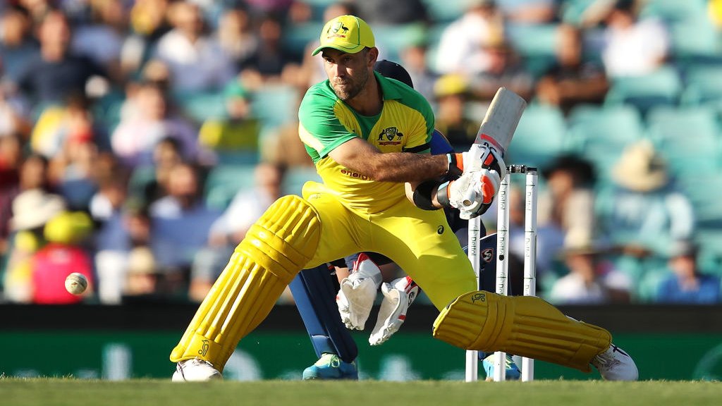 Glenn Maxwell scored 167 runs in the ODI series against India
