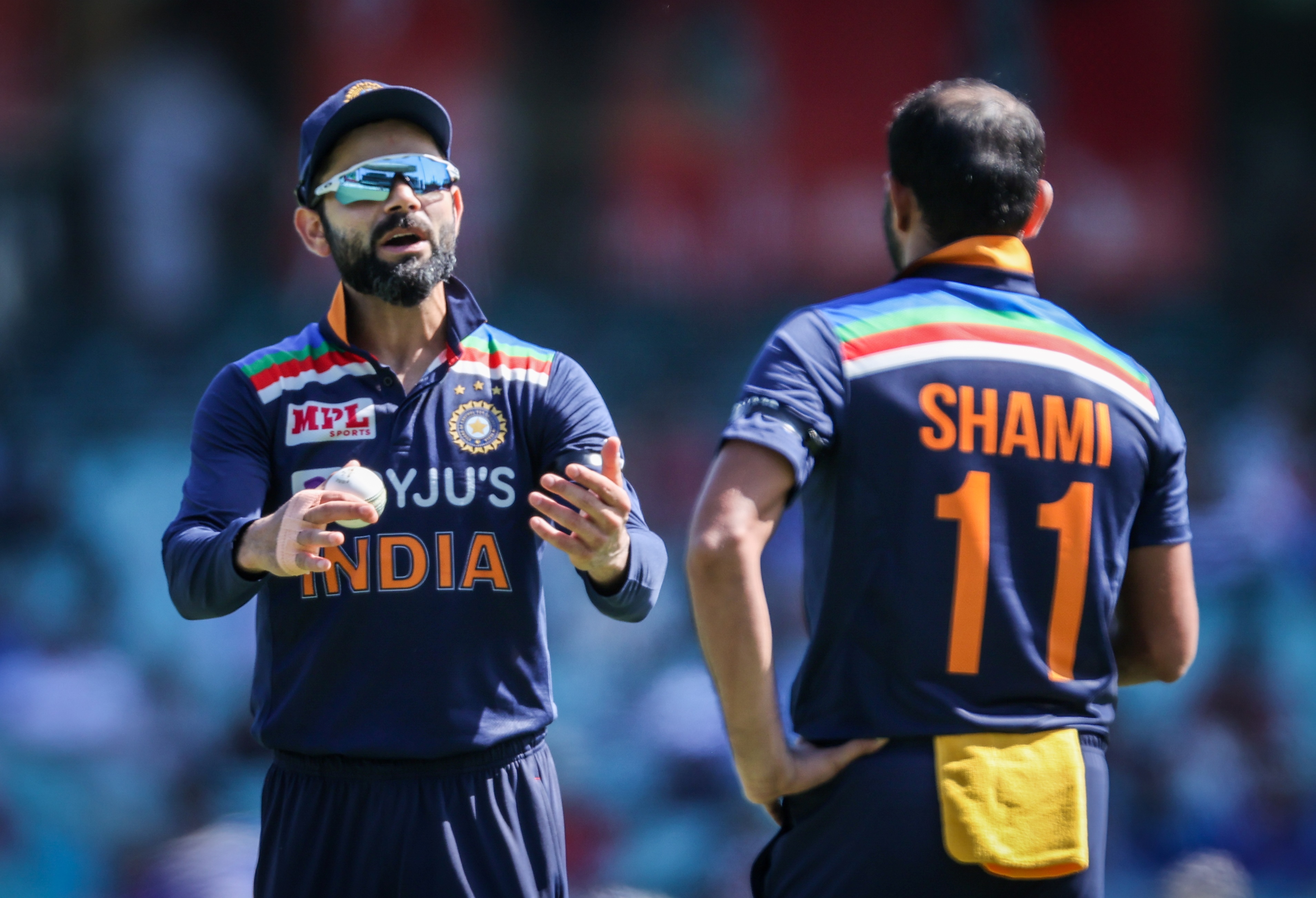 Shami stated that Kohli supports the pace unit