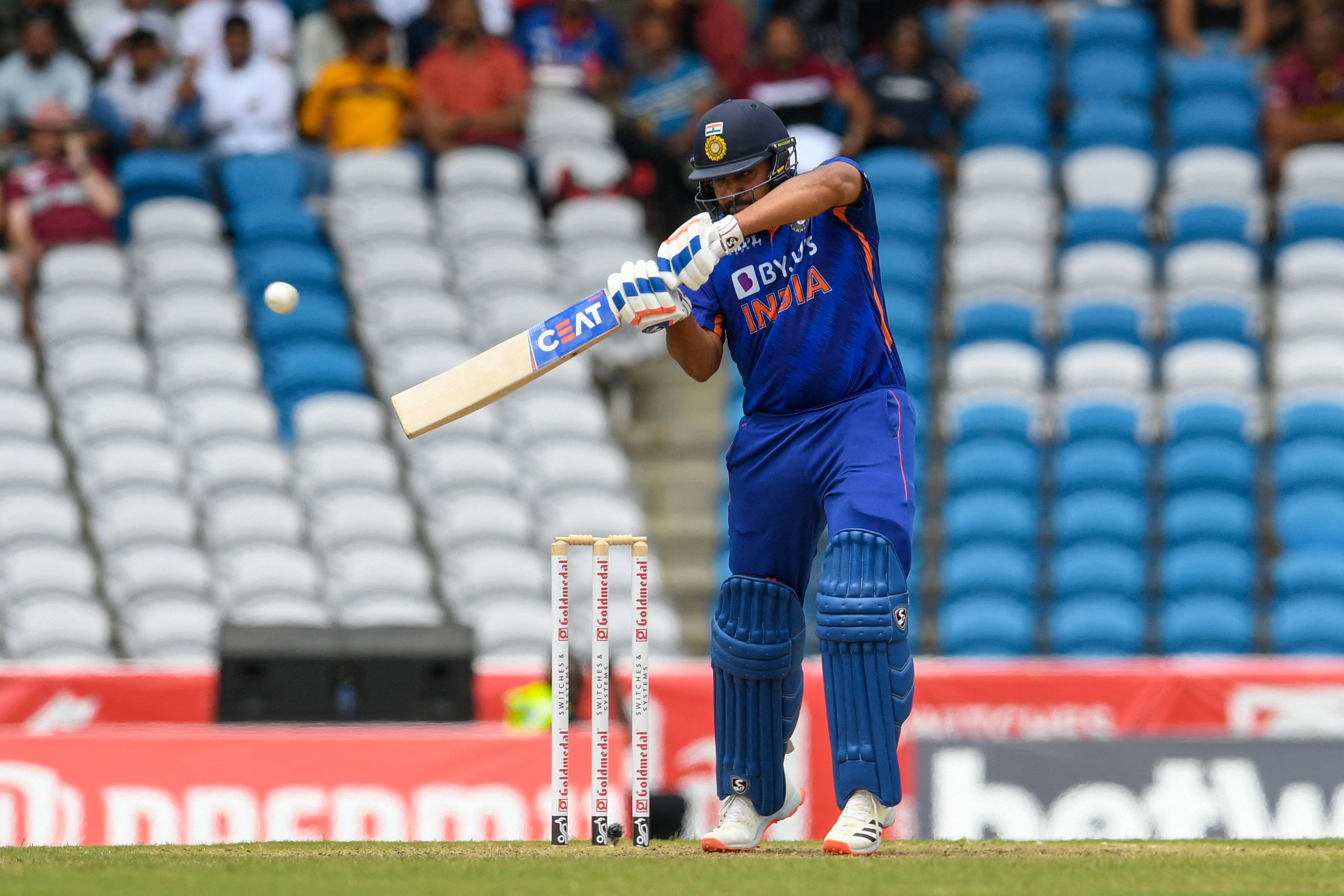Rohit Sharma batted well for India in the first T20I vs West Indies.