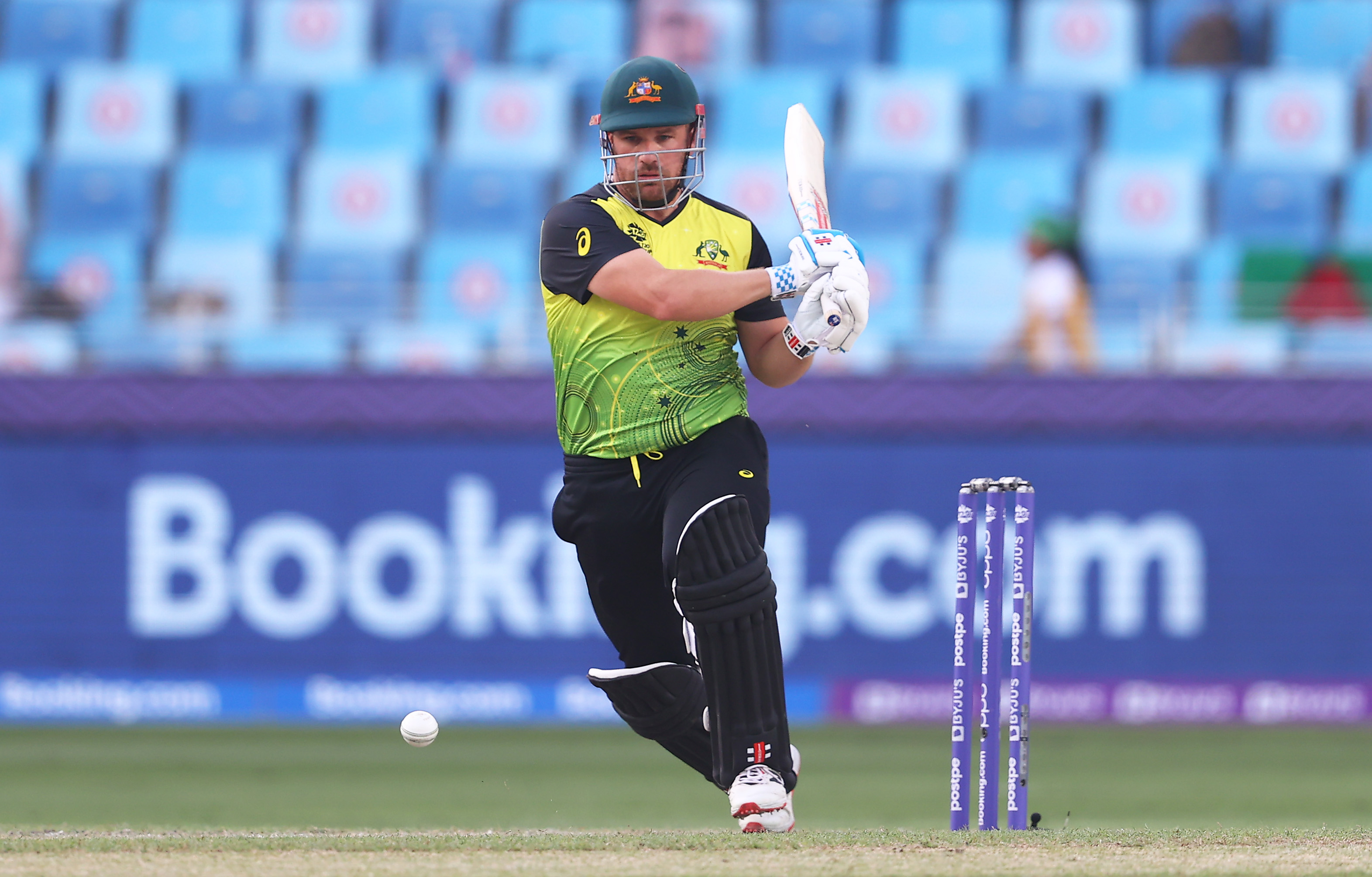 Aaron Finch smashed a 20-ball 40 to seal Australia's thumping win over Bangladesh on Thursday