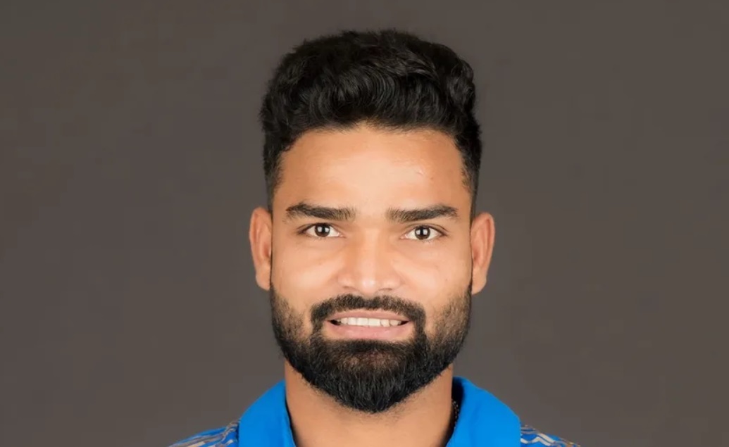Kumar Kartikeya Singh was with the Mumbai Indians as part of the support team.
