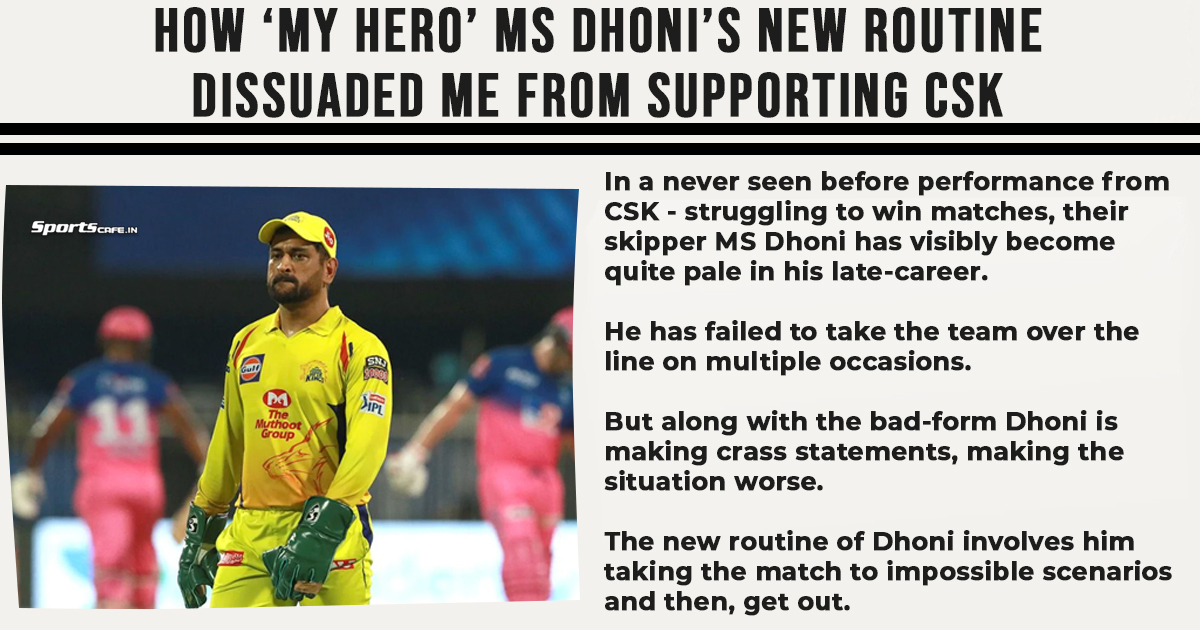 Satire Saturday | MS Dhoni wanted us to take the drift, but we were too lazy
