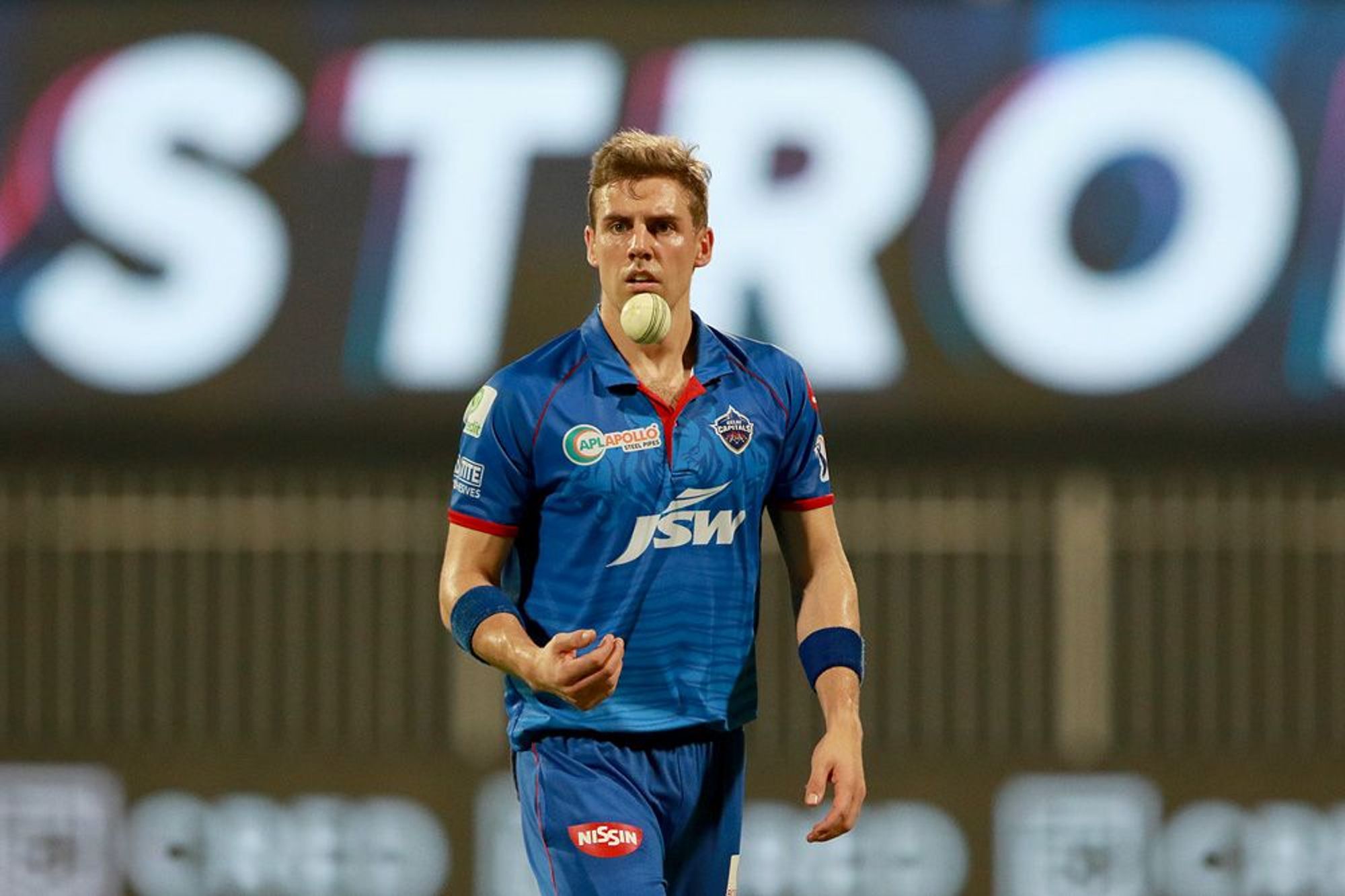 Nortje returned with 2/12 from four overs against Sunrisers Hyderabad on Wednesday