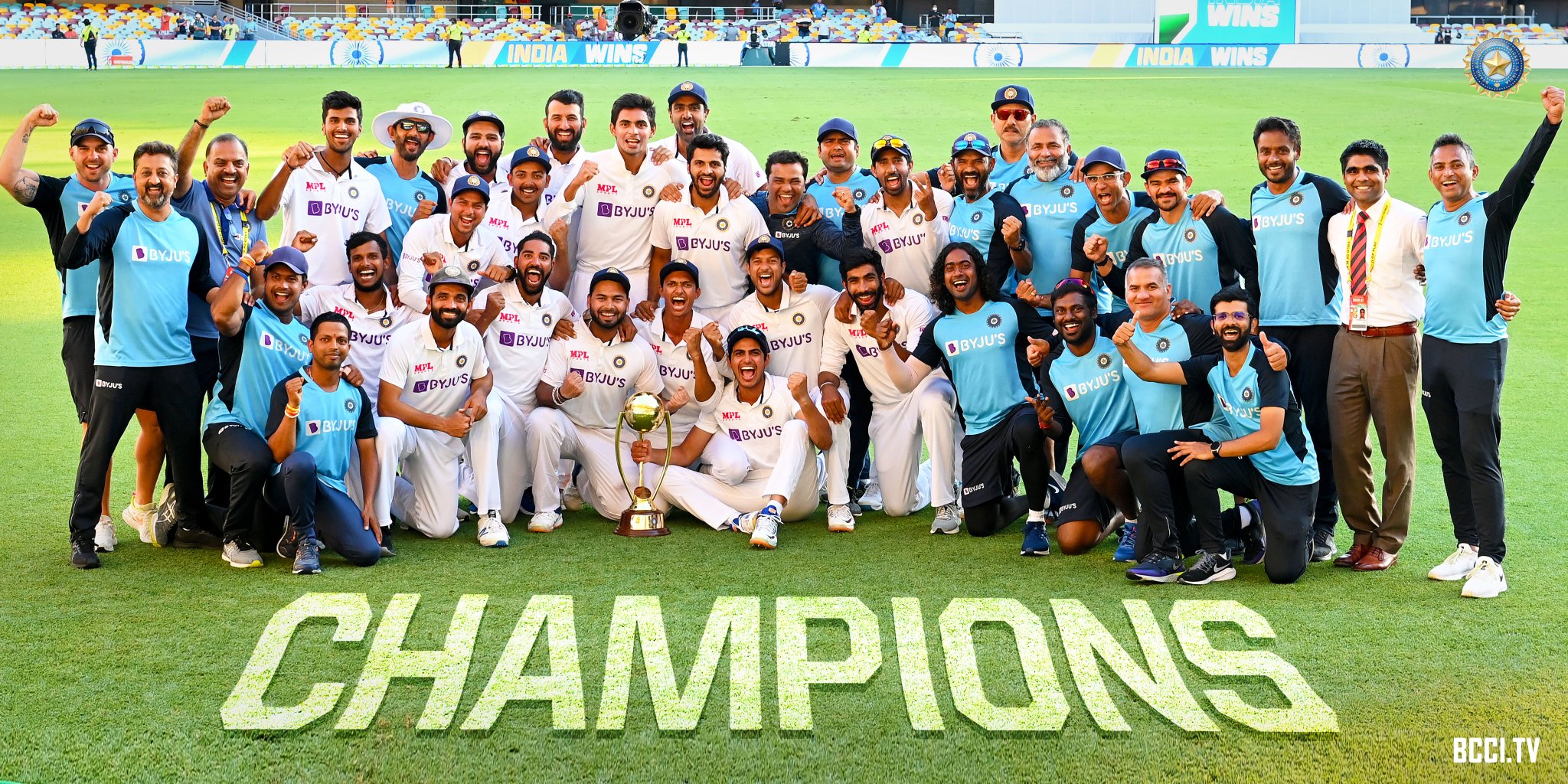 India won the Border-Gavaskar series for the third time in a row