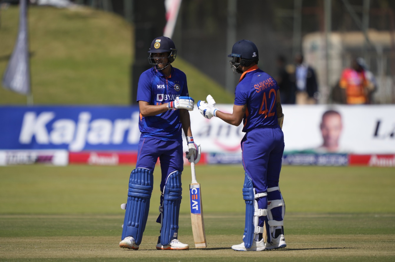 India had a dominating 10-wicket victory over Zimbabwe in the first ODI.
