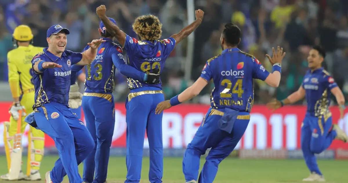 Lasith Malinga dismissed Shardul Thakur on the last ball to give MI their 4th IPL Title.