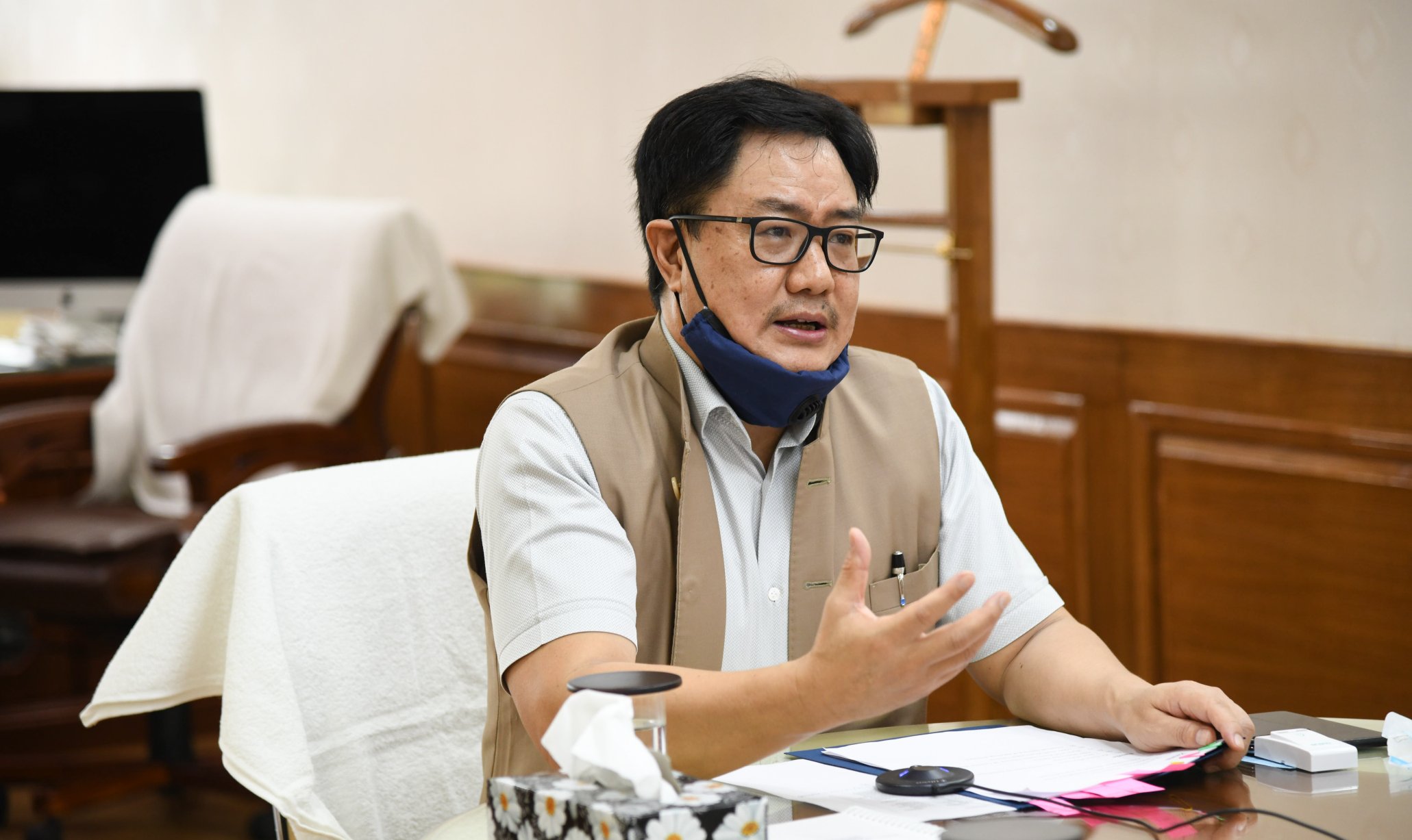 Hosting Olympics would give India its rightful place in sports, reckons Kiren Rijiju