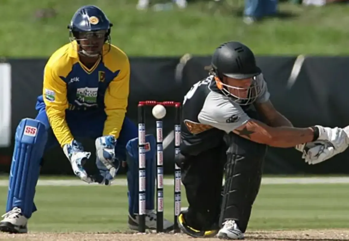 Sri Lanka vs New Zealand being played at the Lauderhill.
