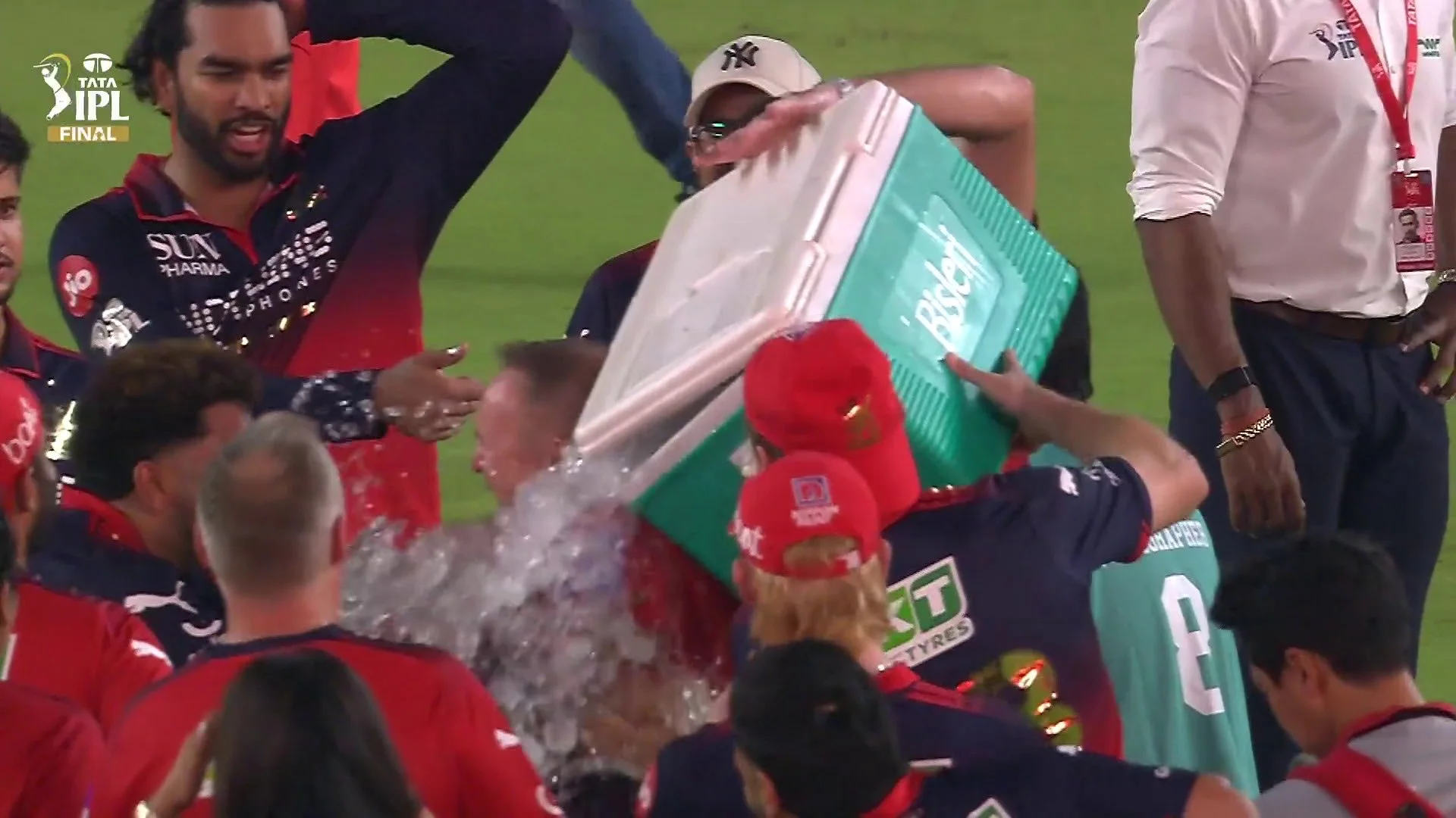Tim David Handed Penalty for Conduct During Post-Final Celebrations.