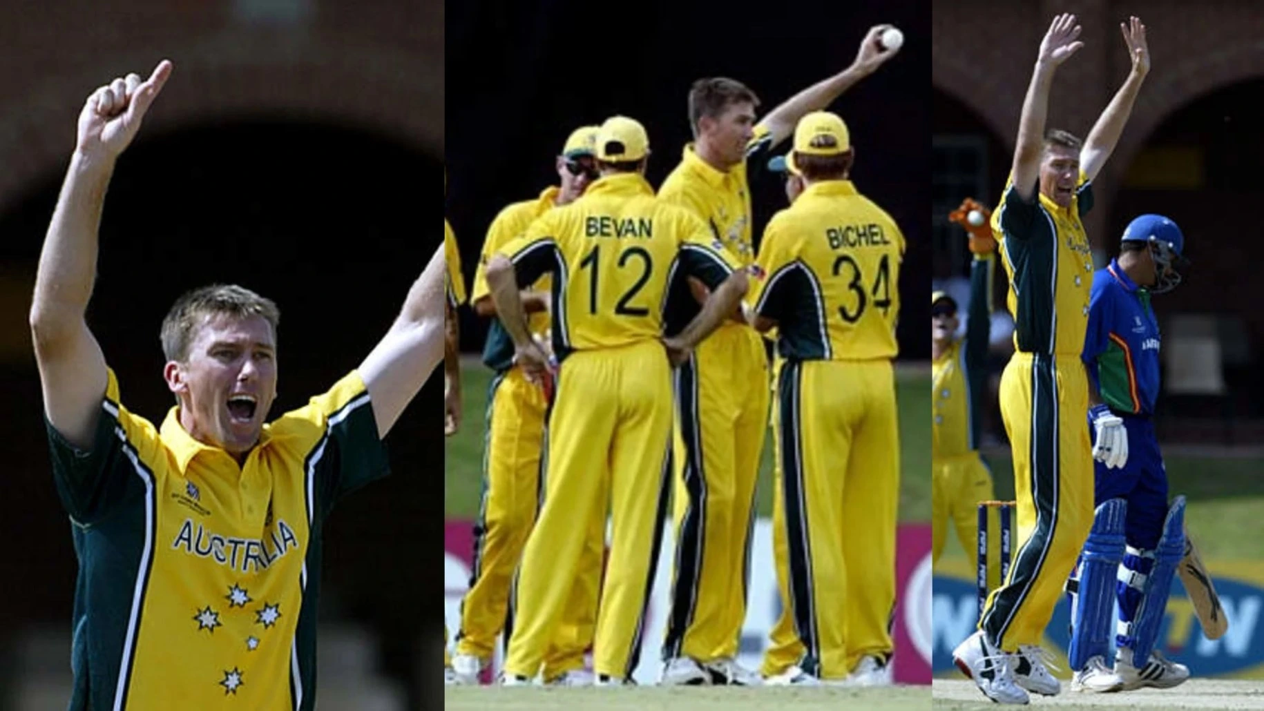 Glenn McGraths 7/15 demolished Namibia on 27 February 2003.