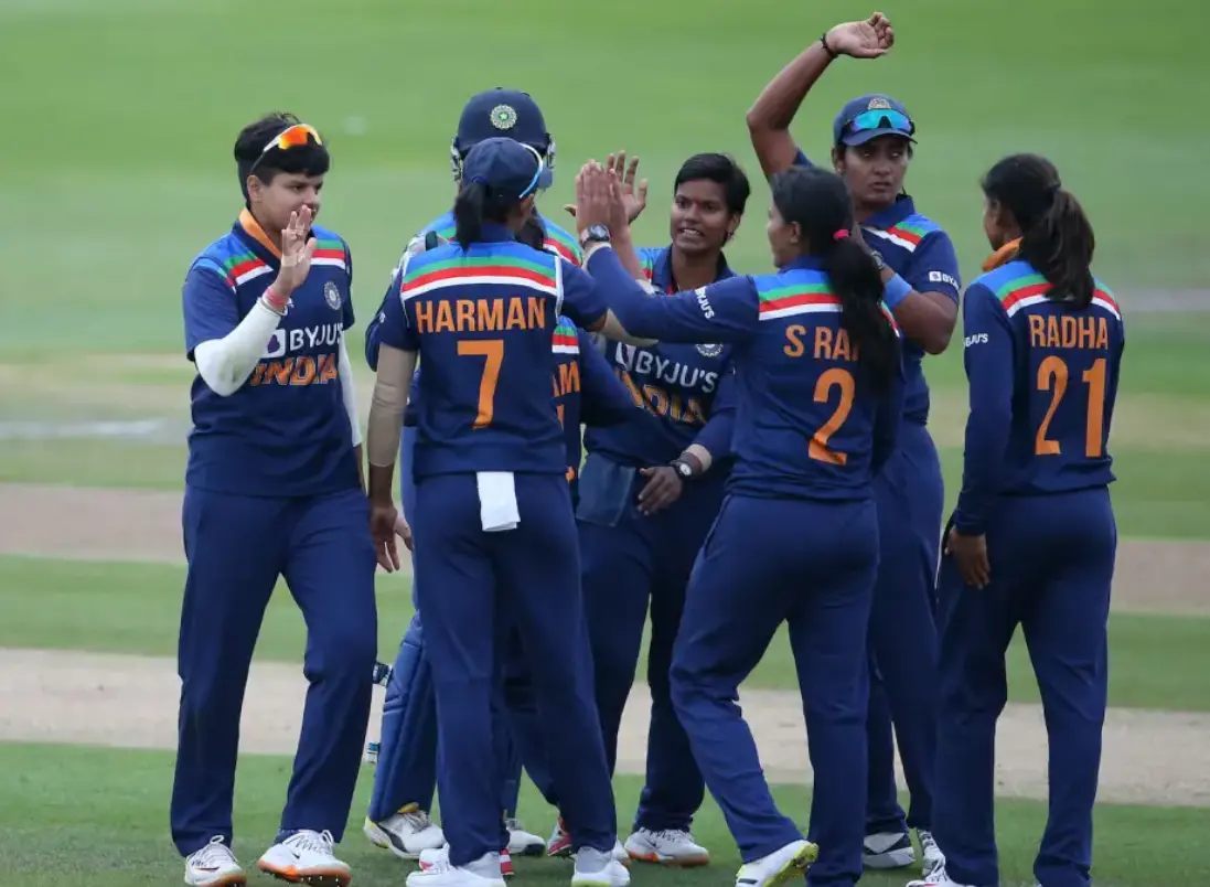 India Women defeated England Women by 8 runs.