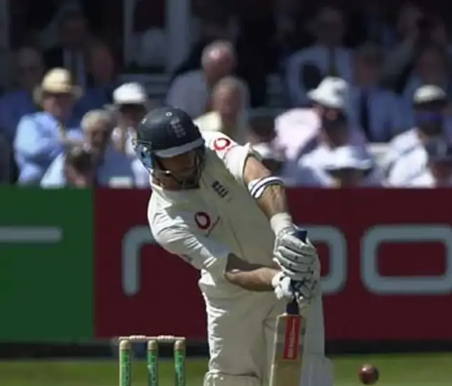 Nasser Hussain scored a century on the first day of the match.