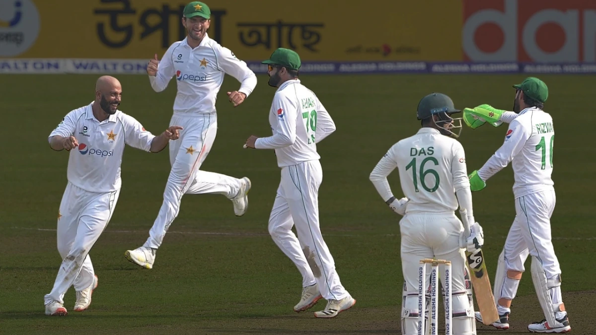 Sajid Khans 12 Wickets on December 8, 2021.