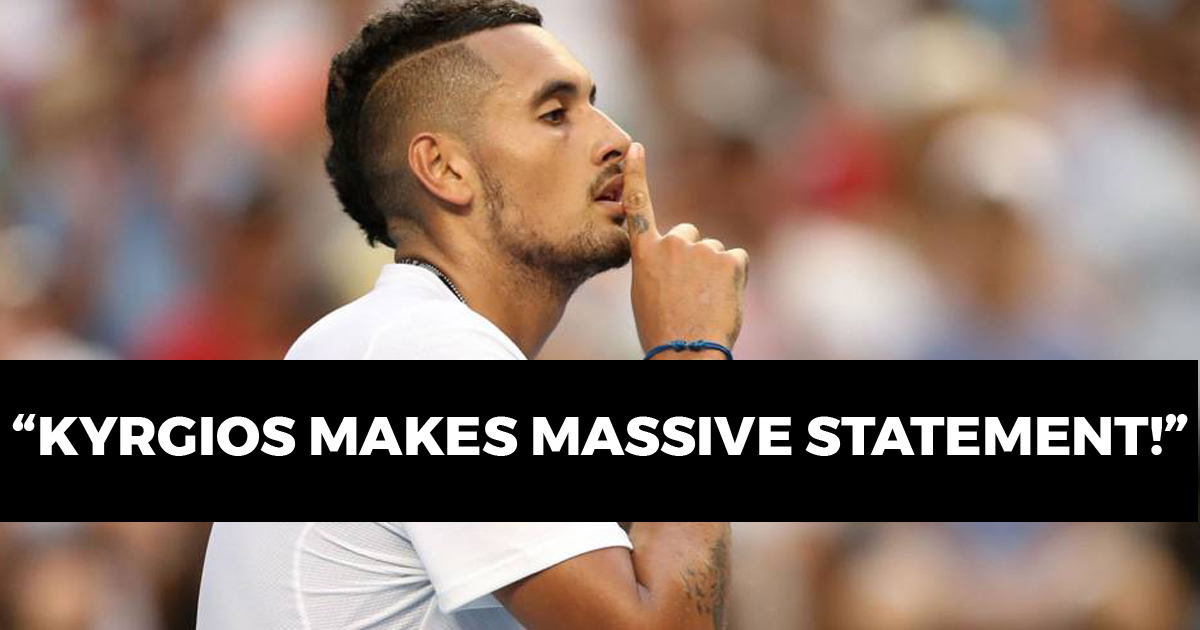 Nick Kyrgios says he lost motivation after grandfather's passing