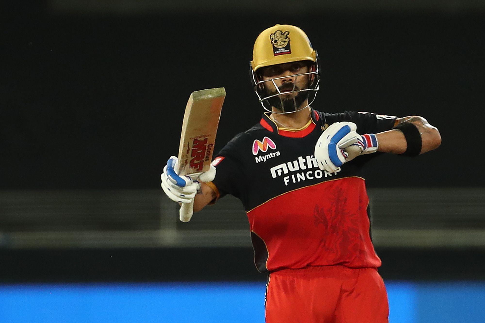 Virat Kohli has scored 357 runs from 12 matches in IPL 2021
