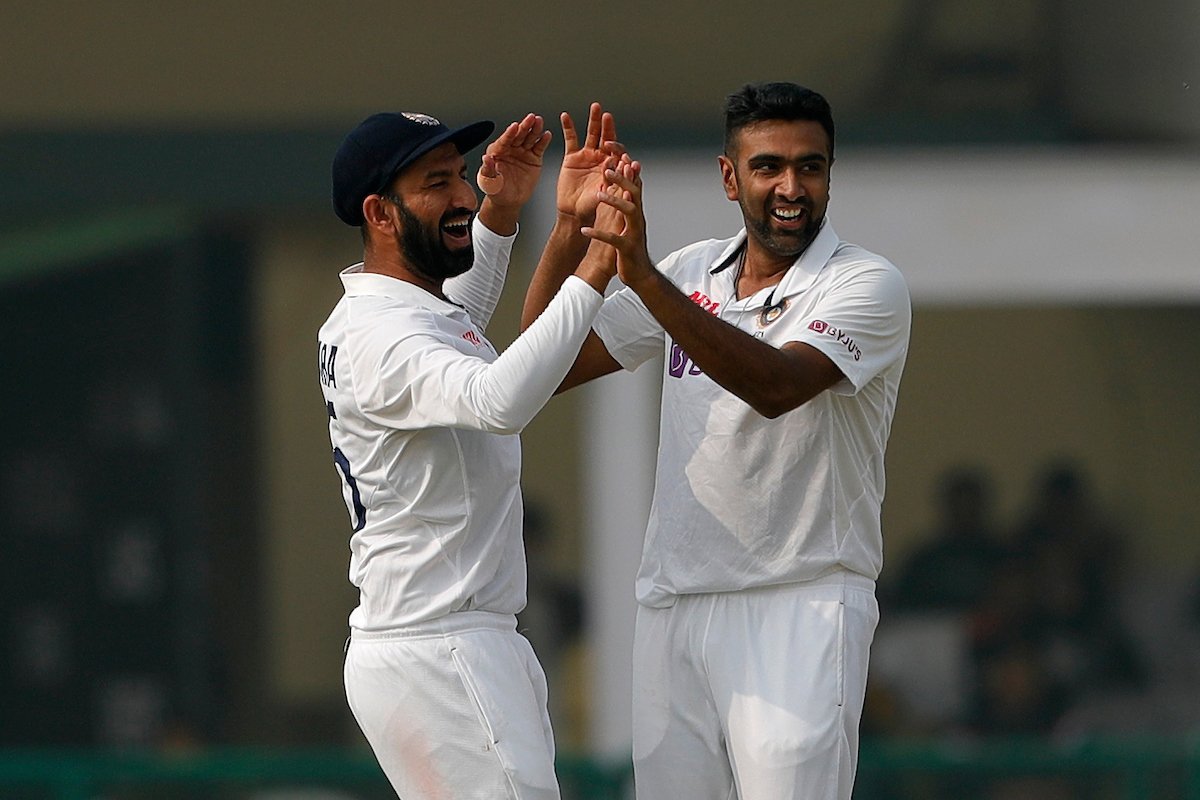 Ravichandran Ashwin (right) has 427 wickets from 81 Tests