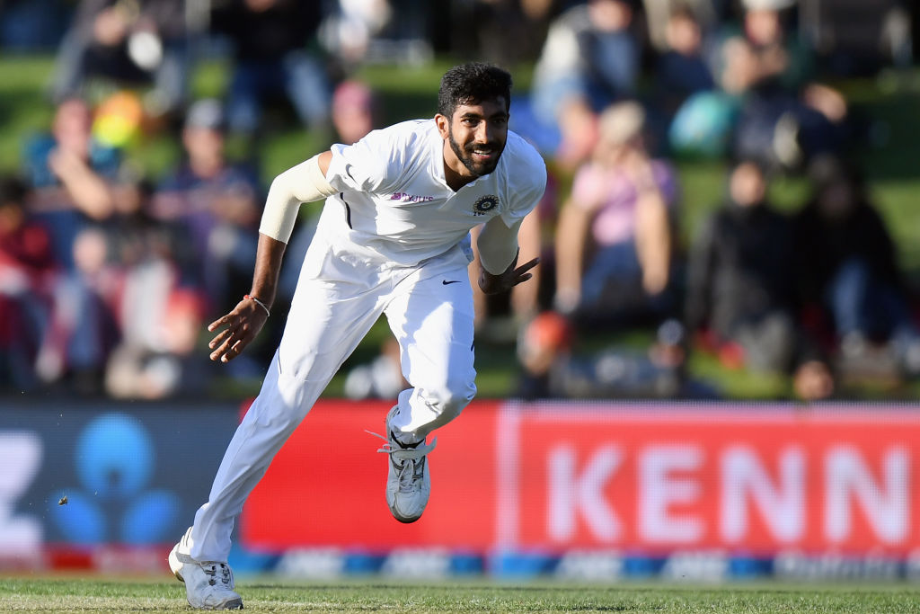 Jasprit Bumrah scalped the wicket of Dean Elgar in the first innings for India on Tuesday in Centurion