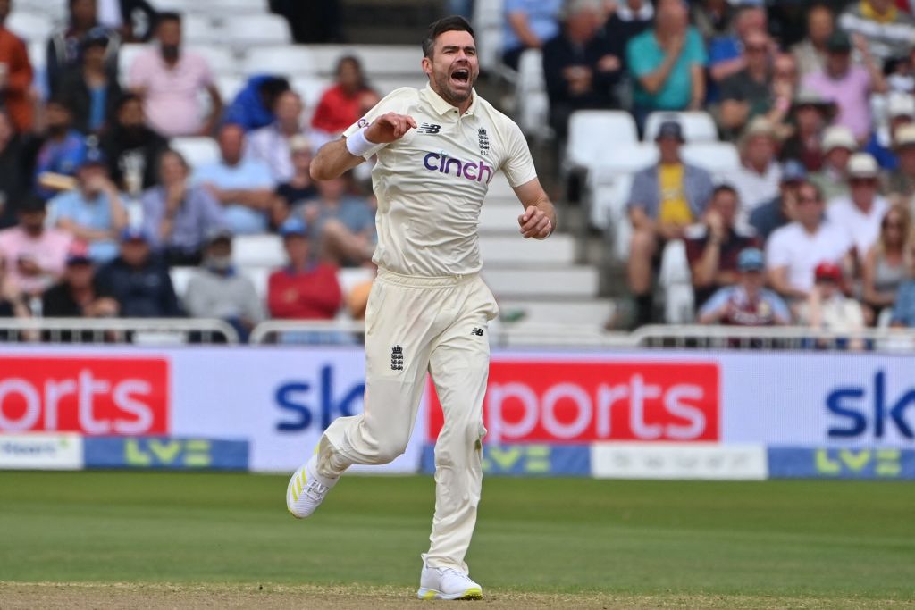 James Anderson has replaced Mark Wood for the second Ashes Test in Adelaide
