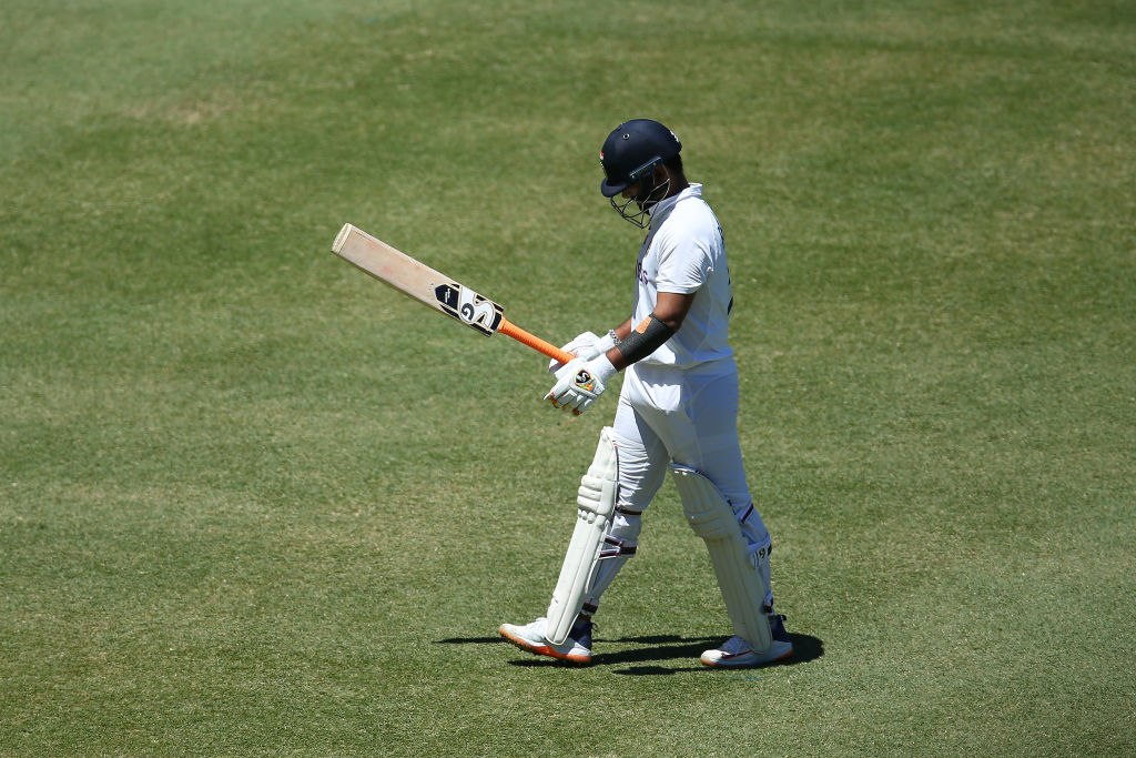 Rishabh Pant scored a duck in the second innings of Johannesburg Test