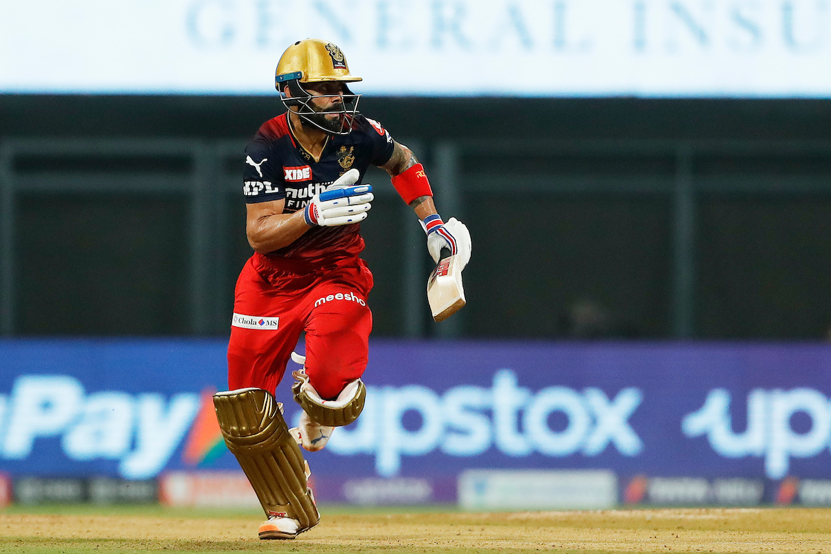 Virat Kohli slammed a 33-ball fifty against GT