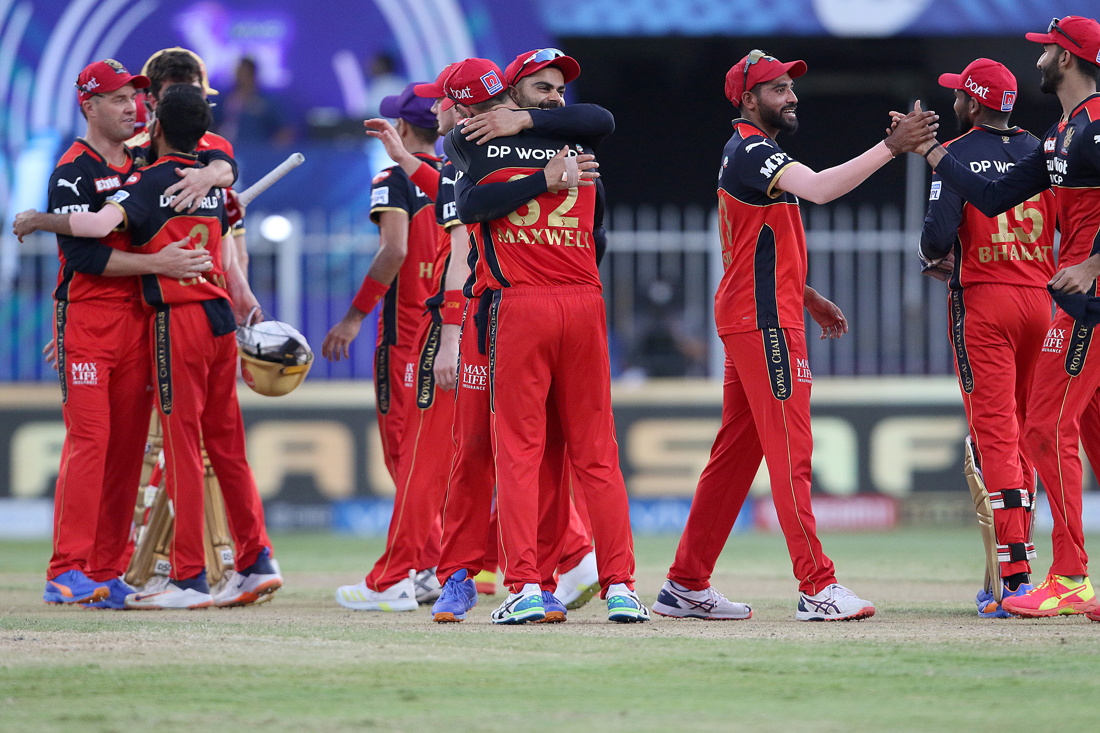 RCB became the third team to qualify for the playoffs on Sunday 