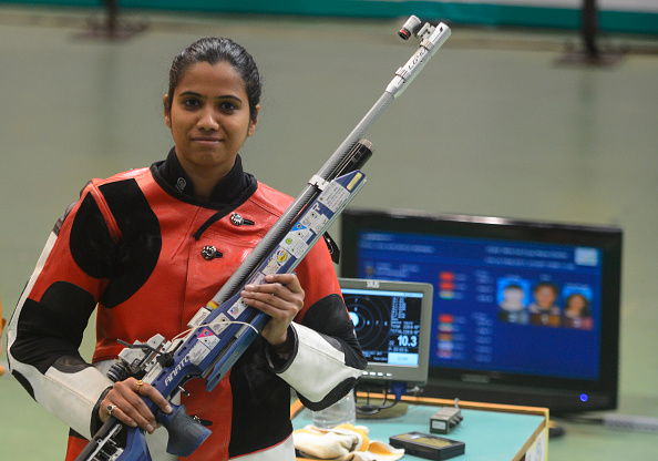 Indian shooters win gold, silver and bronze at Commonwealth Shooting Championship