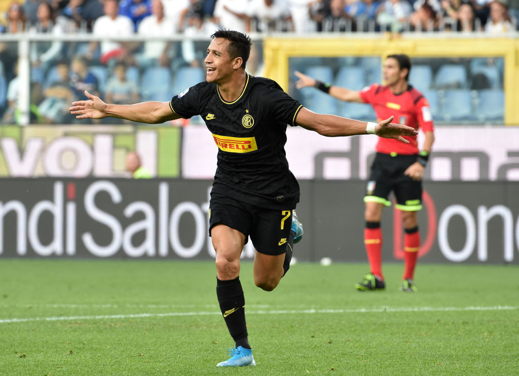 Alexis Sanchez spent the 2019/20 season on loan at Inter Milan