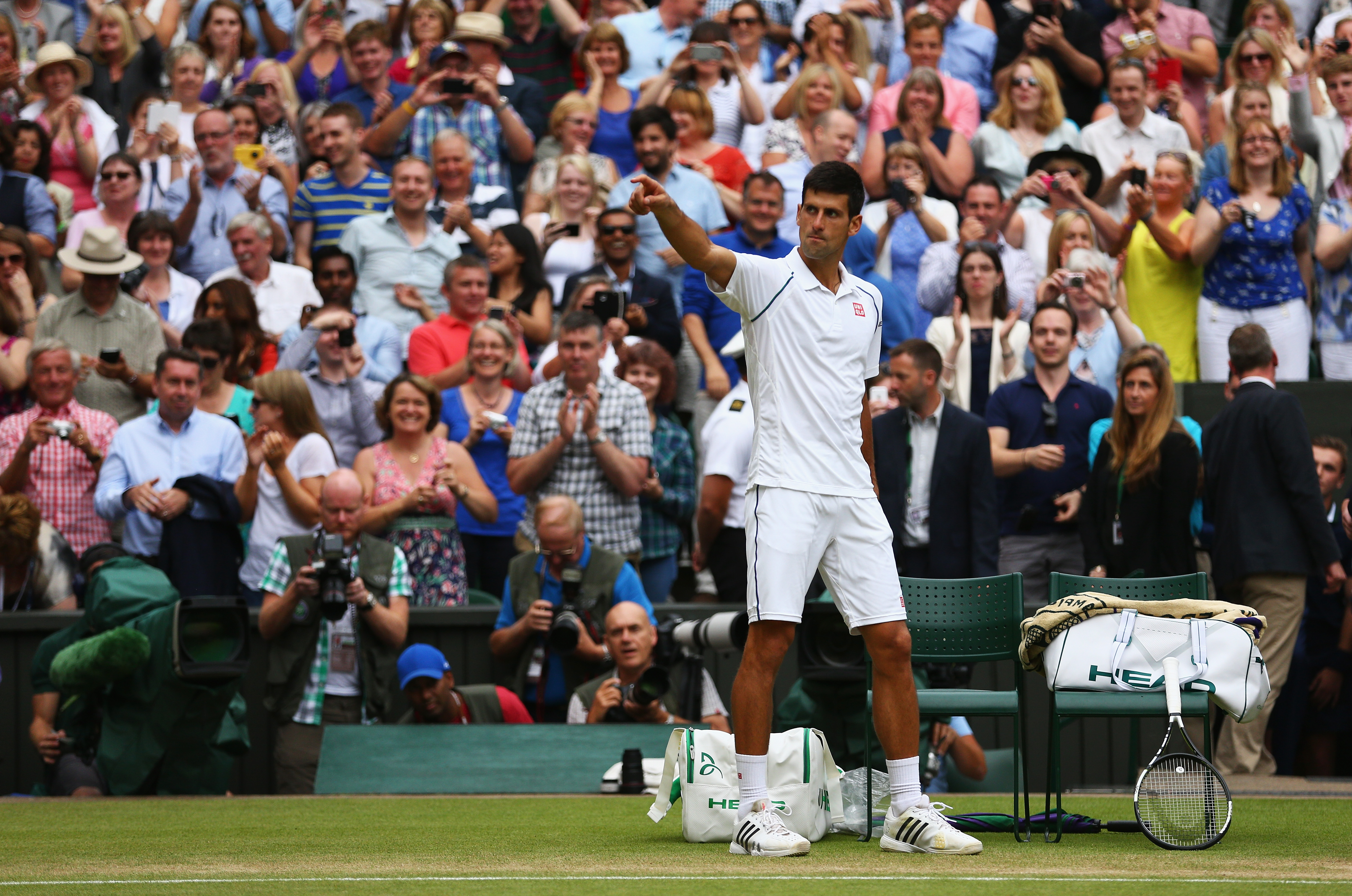 Novak Djokovic slams the quality of Centre court surface