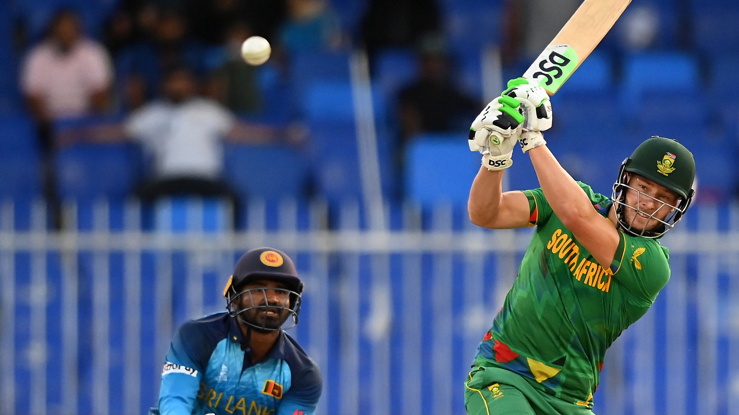 South Africa defeated Sri Lanka by four wickets on Saturday in Sharjah