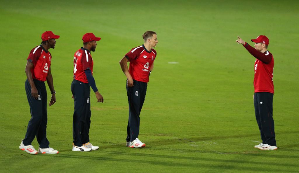 Tom Curran's final over helped England to a victory