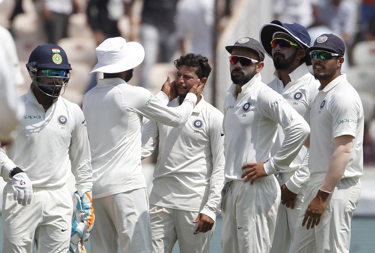 Kuldeep last played a Test for India in 2019