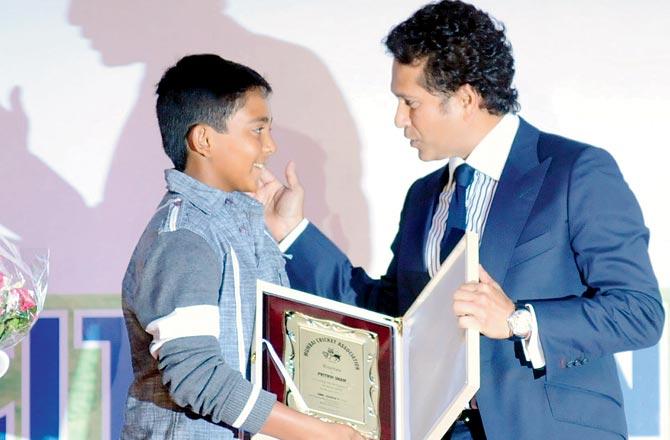 Prithvi Shaw is often compared to Sachin Tendulkar
