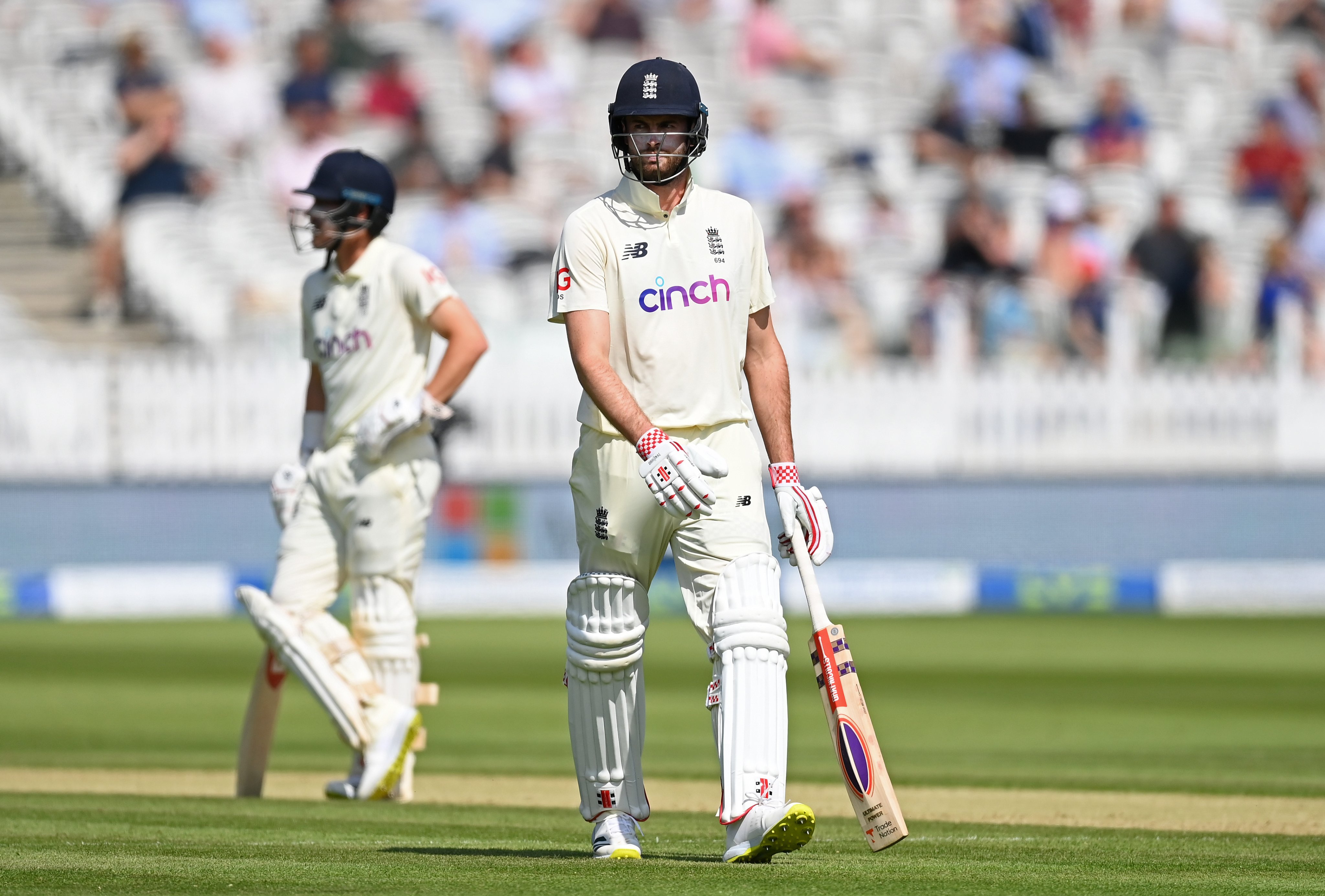 Sibley posted a sixth straight single-digit score in Test cricket