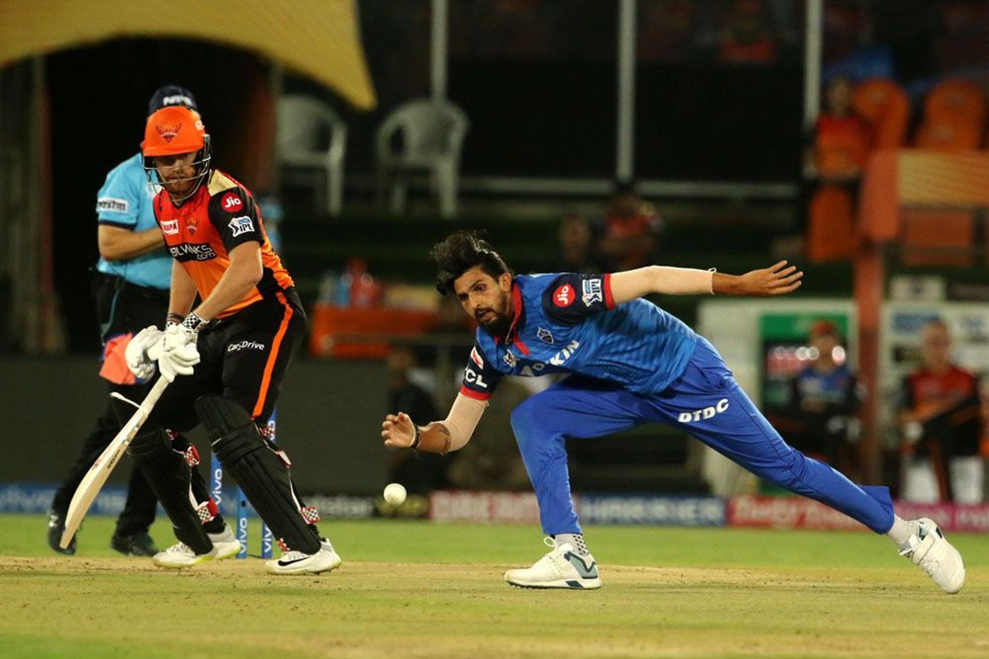 Ishant returned with three wickets against SRH