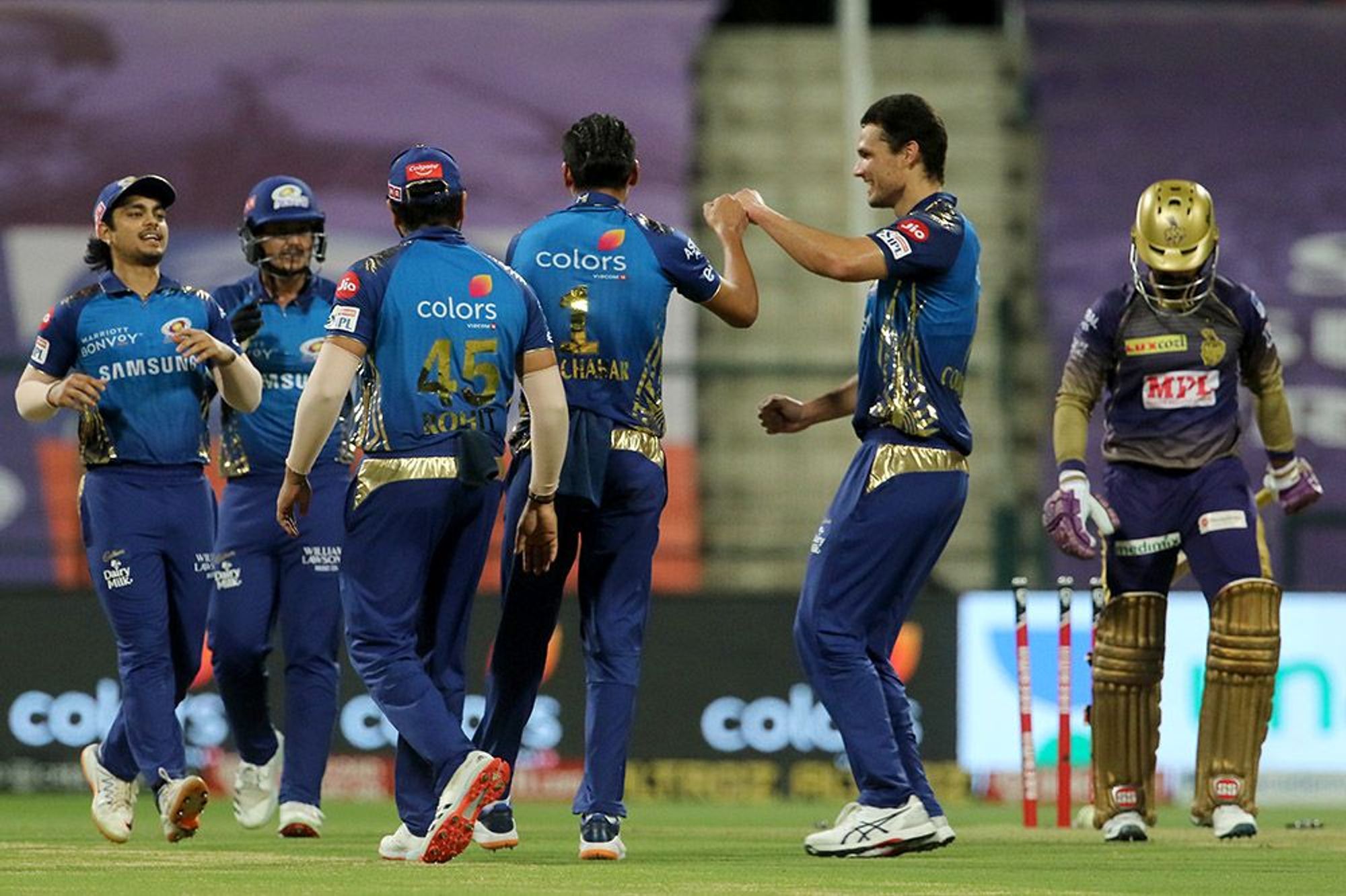 MI will clash with KKR on Tuesday in Chennai 