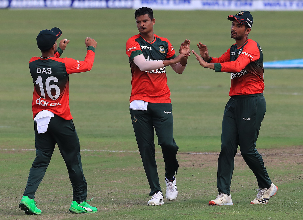 Nasum Ahmed scalped four wickets against New Zealand in the fourth T20I