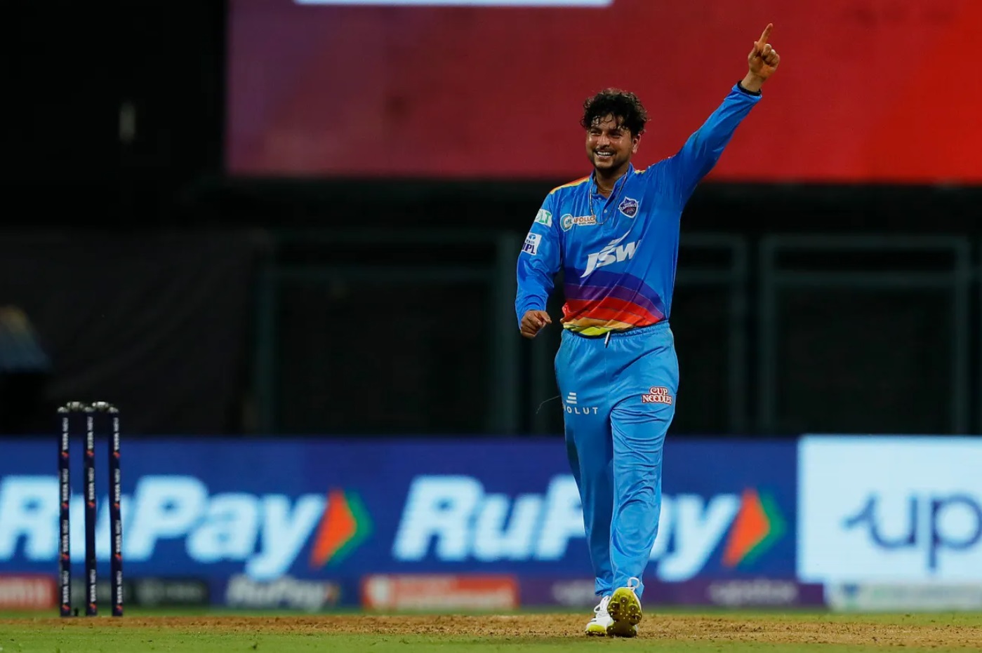 Kuldeep Yadav picked four wickets against KKR in IPL 2022