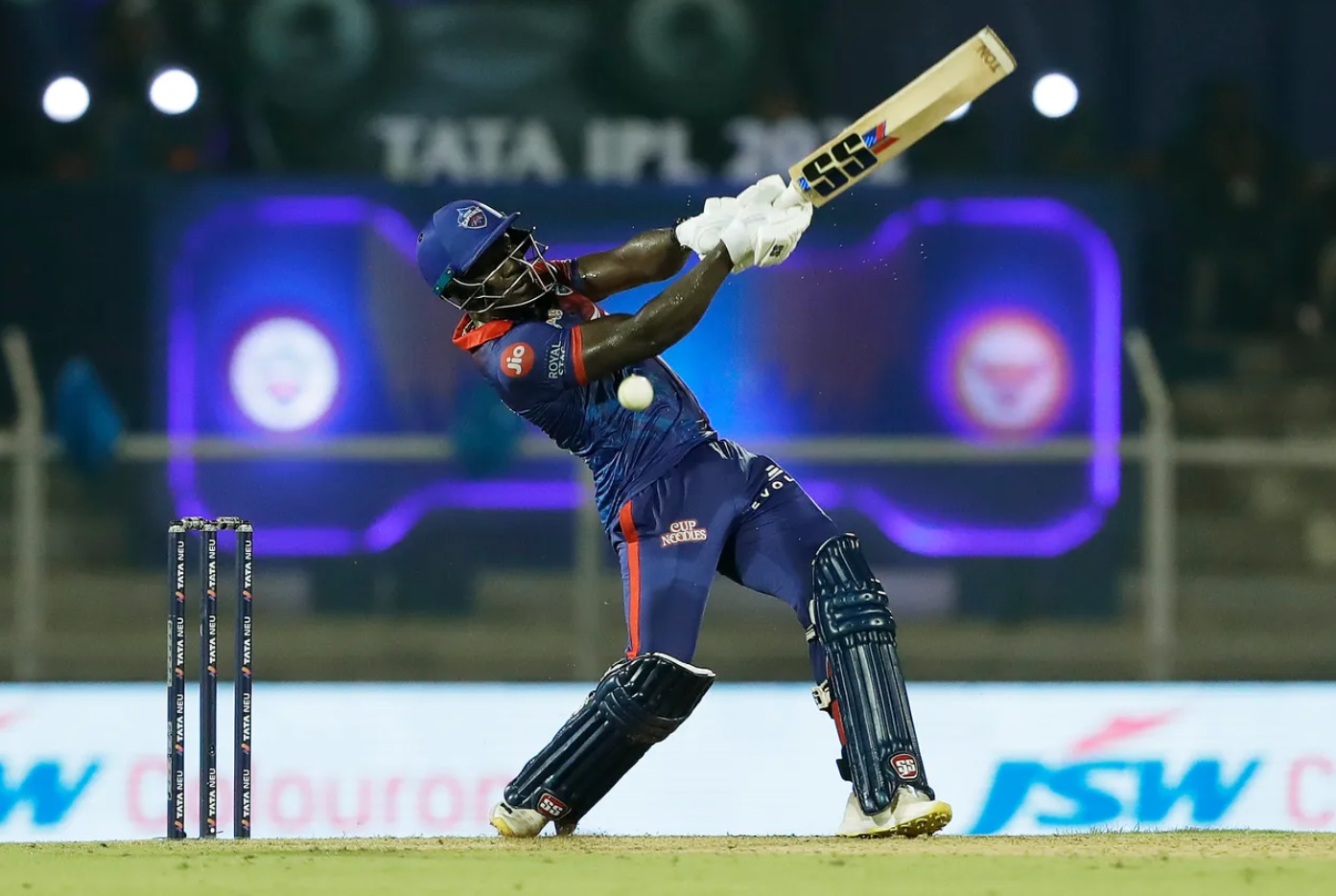 Rovman Powell was at his fluent best for DC against Sunrisers Hyderabad.