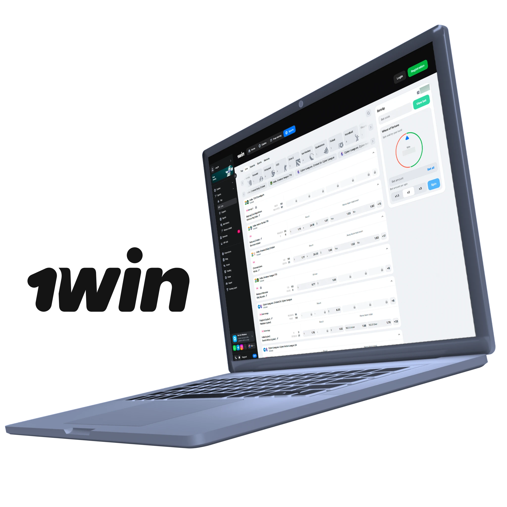 Live Cricket Betting Site in India - 1win.