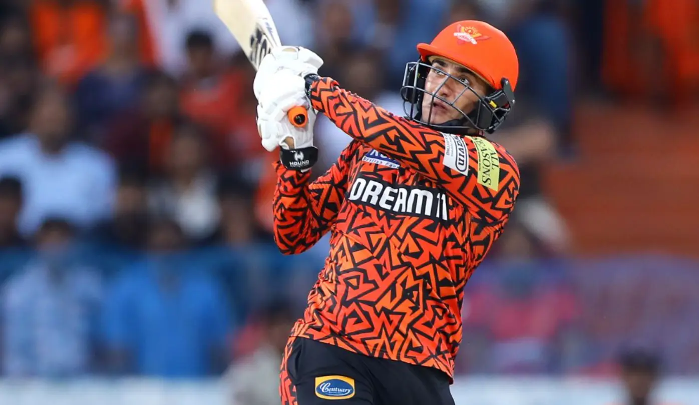 Abhishek Sharma scored 66 runs off 28 balls against PBKS in the IPL 2024.