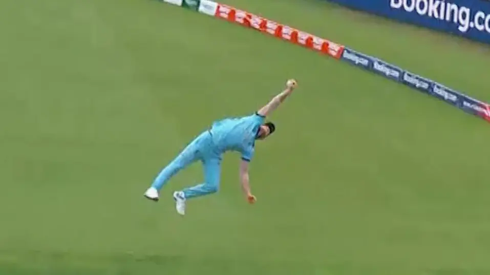Ben Stokes’ Catch in the 2019 World Cup.
