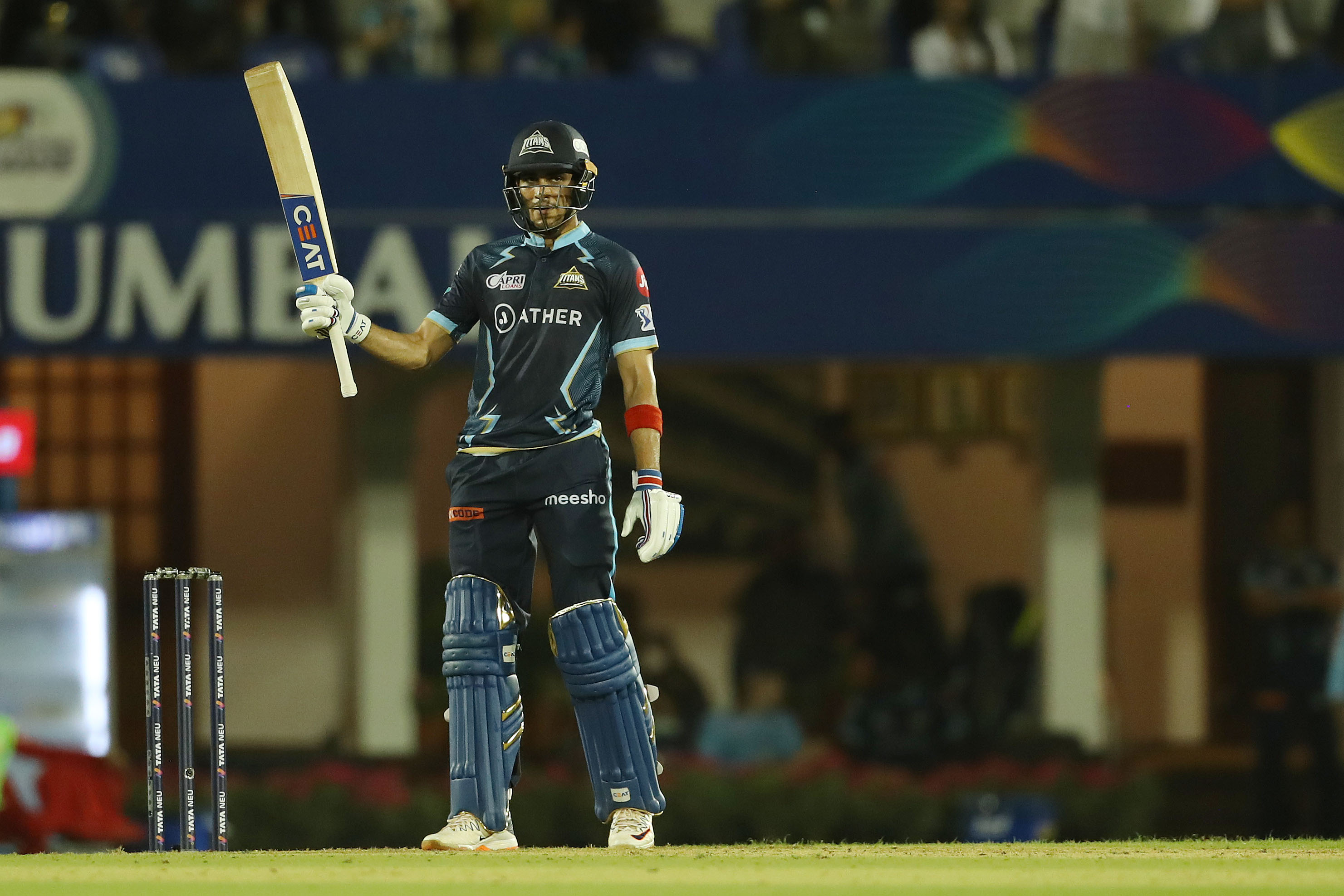 Shubman Gill batted well in the first playoff against Rajasthan Royals.