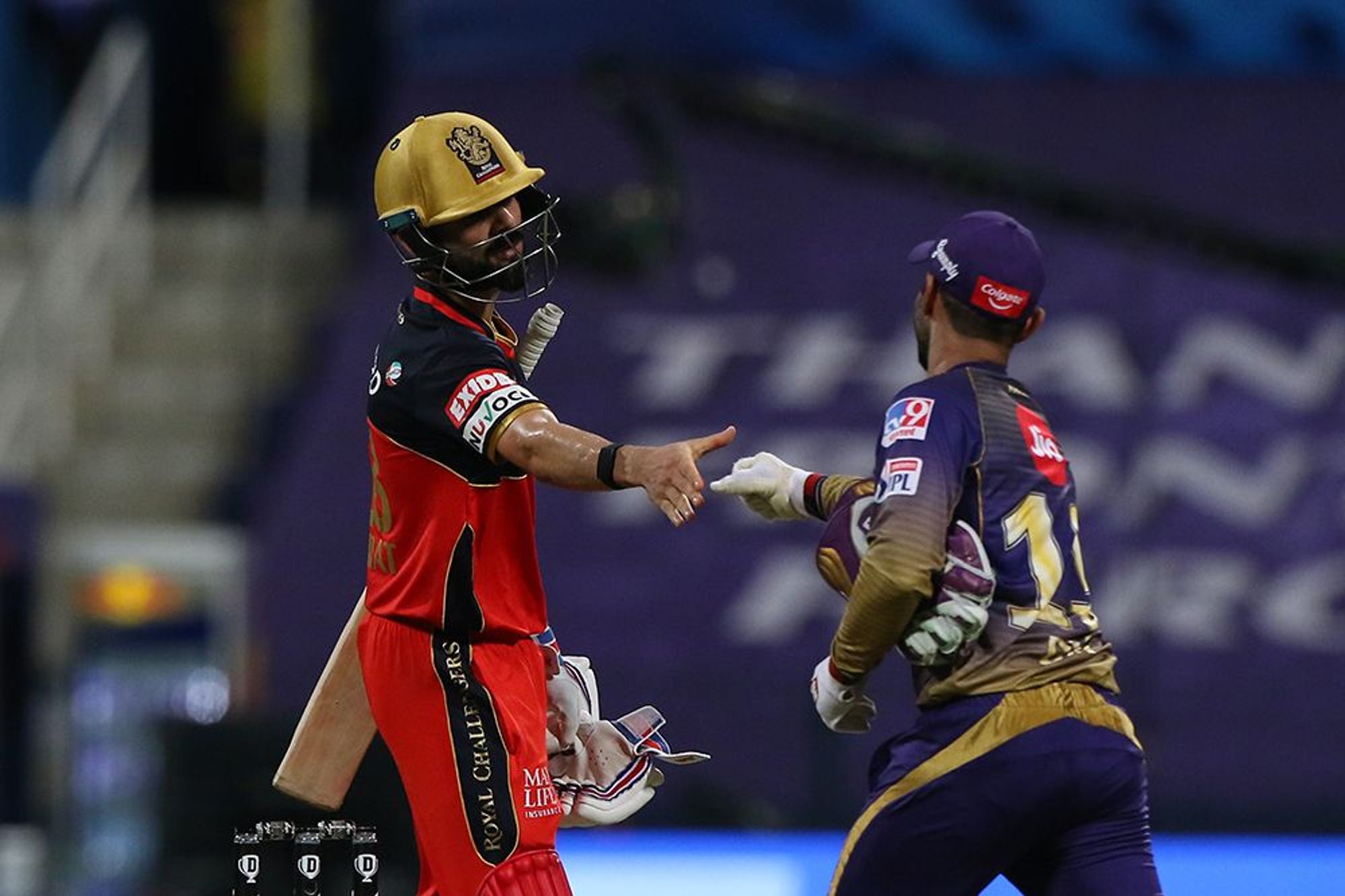 Dinesh Karthik talked about a conversation that he had with Virat Kohli in 2021. 