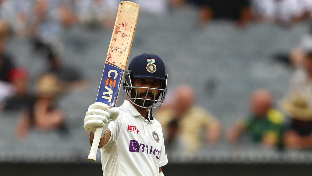 Rahane during the MCG Test last year 