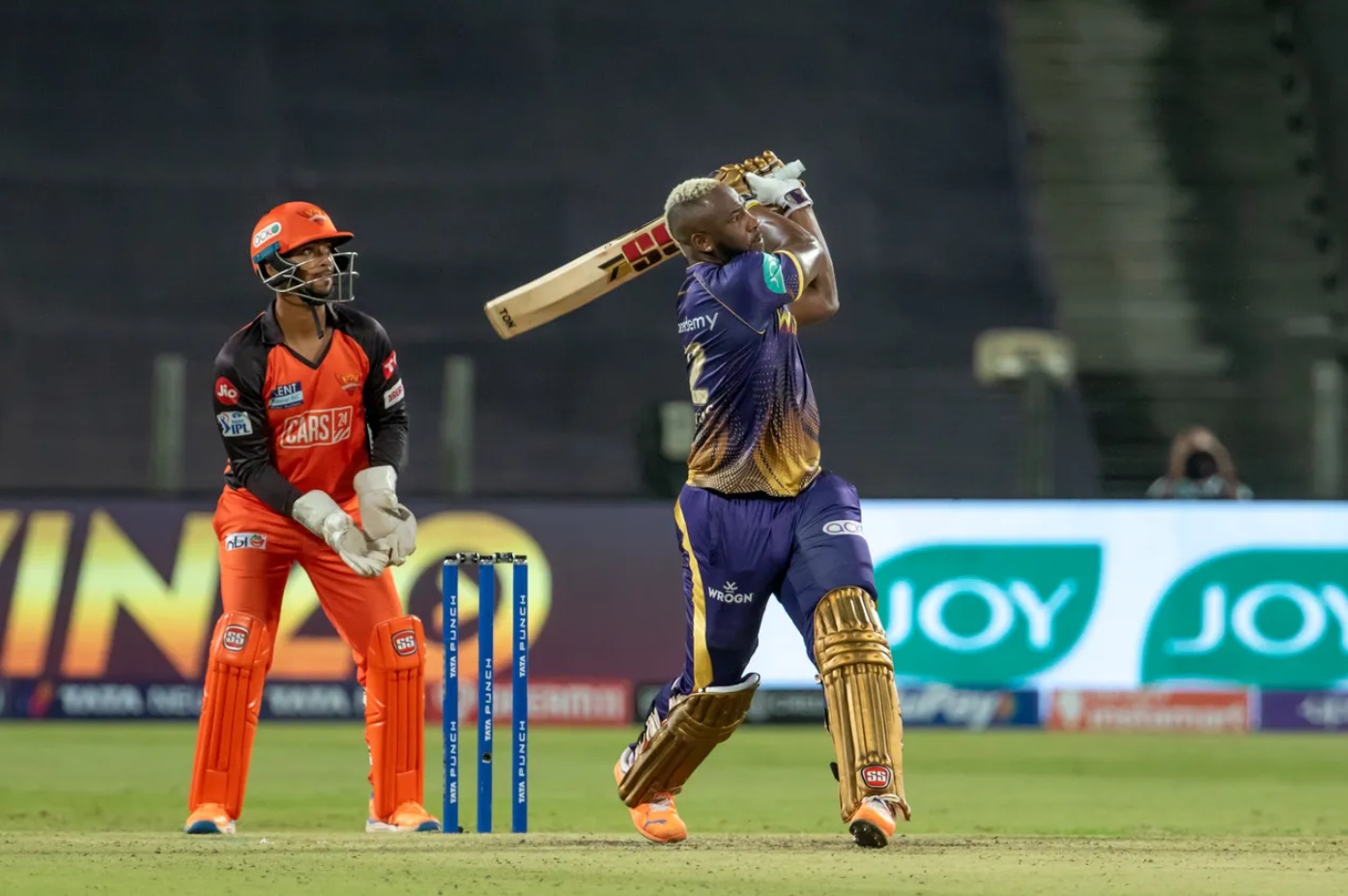 Andre Russell scored 49 not out off 28 balls vs SRH.