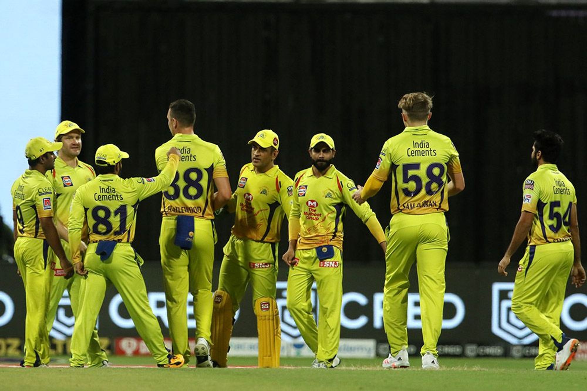 CSK slumped to a heavy loss on Monday