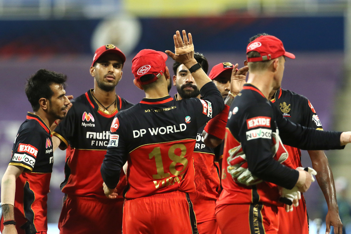 RCB were fully dominant tonight